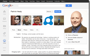 Google+ Profile