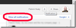 Google+ Notificaitons