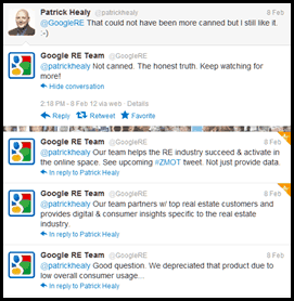 Google RE Team responses to my questions